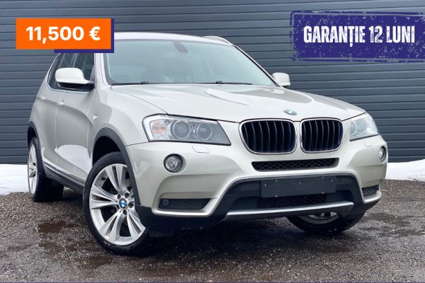 BMW X3 2.0D 185CP/Transport Gratuit/Garantie 12 Luni/Rate Avans 0 Doar Cu Buletin
